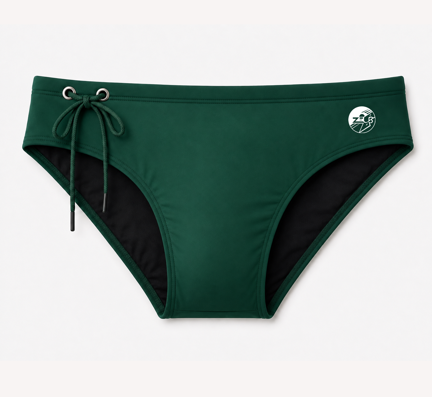 sunga masculina clássica verde com cordão ajustável sunga masculina clássica verde com cordão ajustável